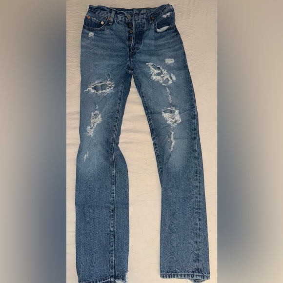 LEVIS STRAIGHT FIT JEANS - Picture 3 of 6